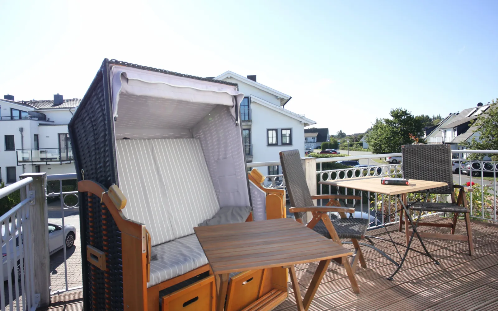 Balkon Fewo 4 Strandvilla Börgerende