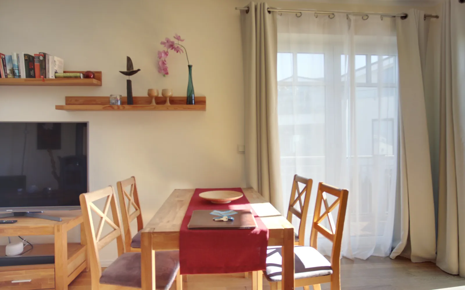 Balkon Fewo 4 Strandvilla Börgerende