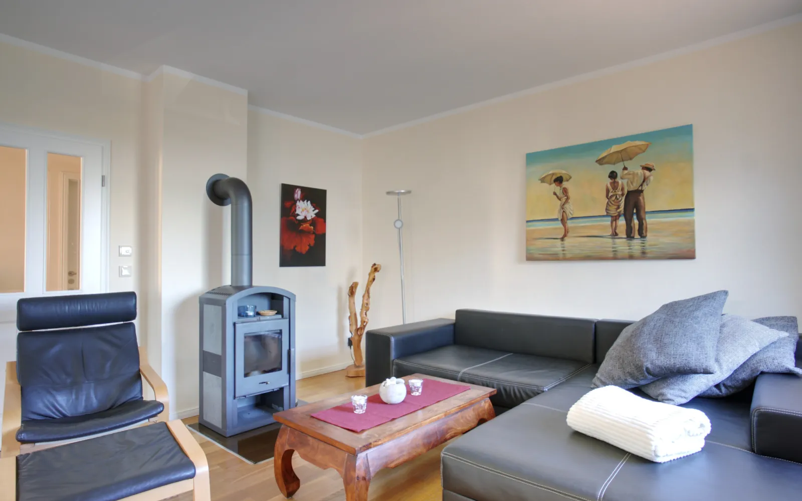 Wohnzimmer Fewo 4 Strandvilla Börgerende