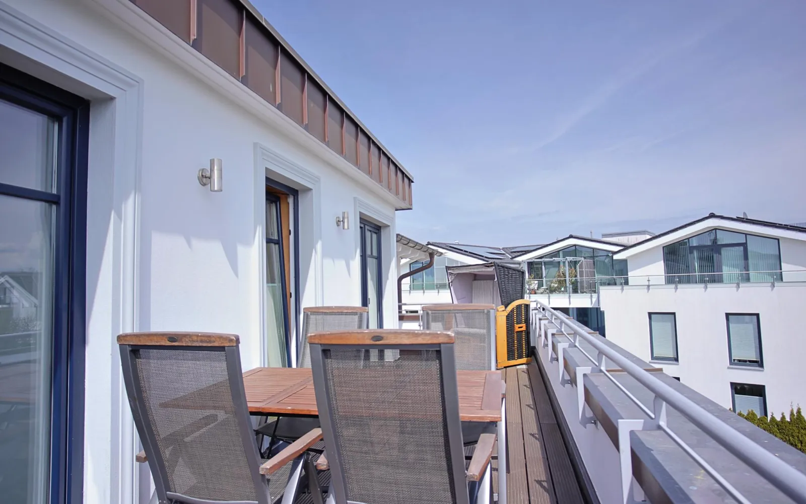 Strandvilla Dachterrasse Fewo 8