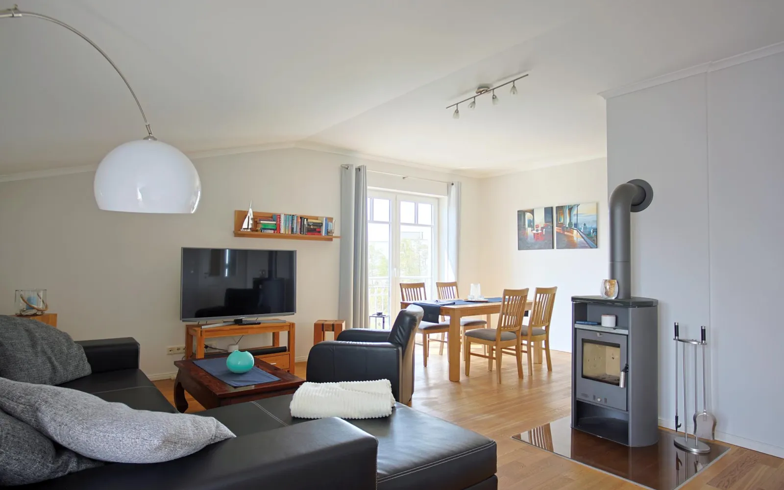 Strandvilla Wohnzimmer Fewo8