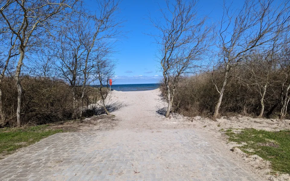 Strandzugang Börgerende